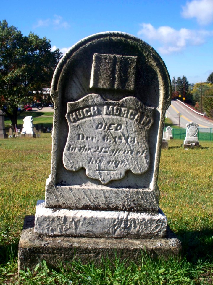 Morgan (Hugh), Bethel Cemetery, 2015-10-15, 01