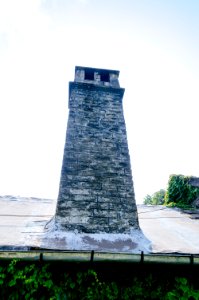 Morgan House Kalimpong stone chimney