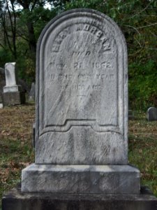 Morgan (Mary), Bethany Cemetery, 2015-10-09, 01