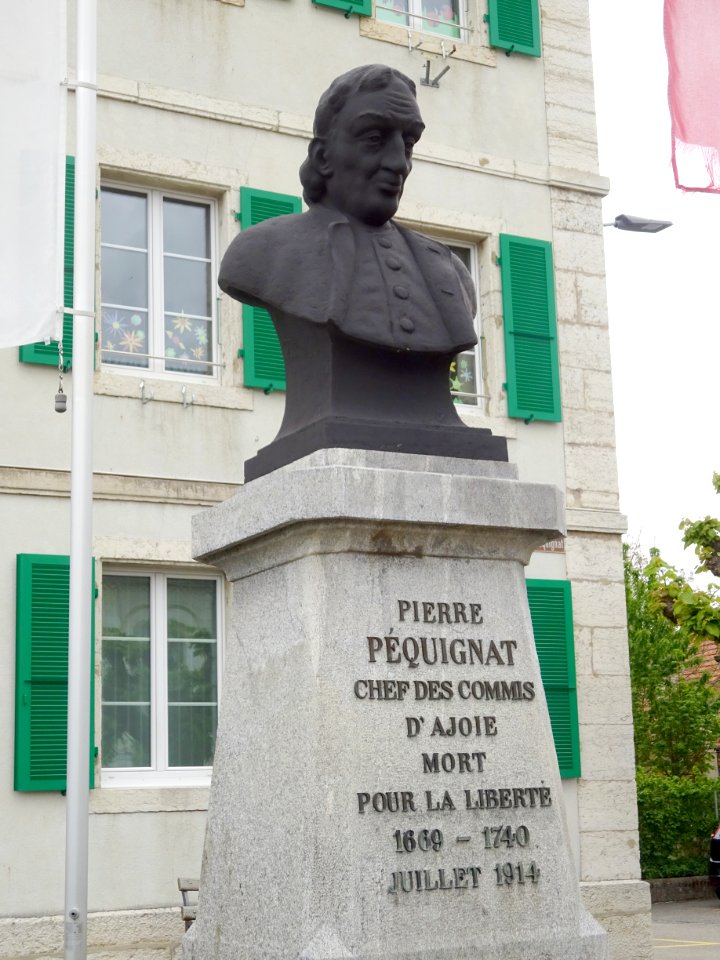 Monument Pierre Péquignat, Courgenay