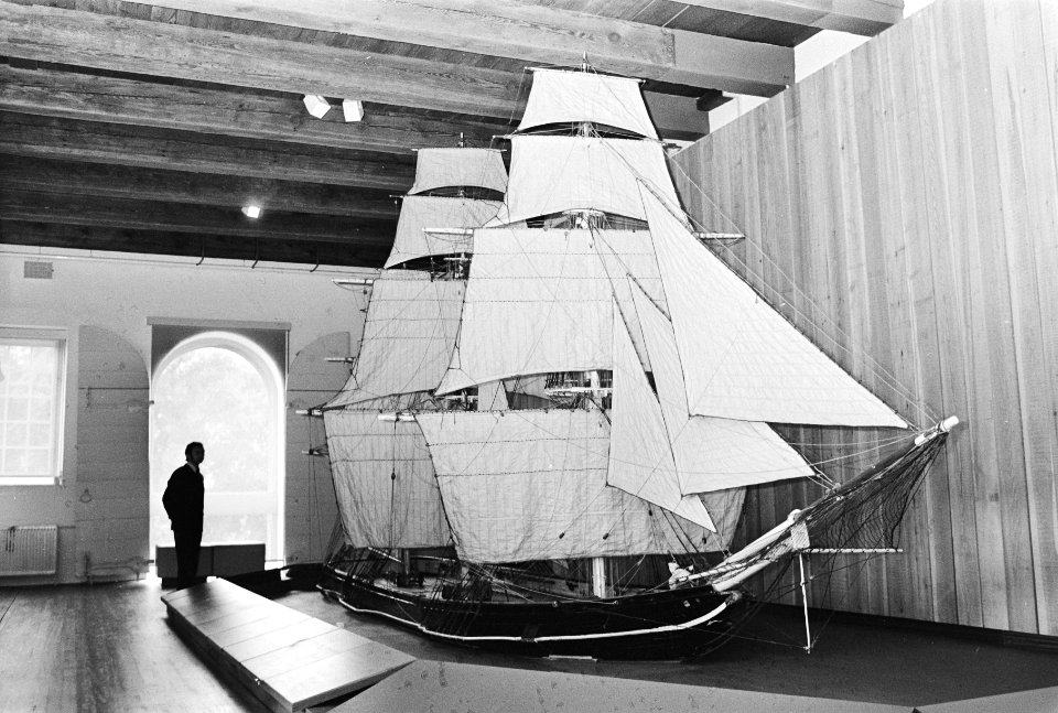 Morgen zal Prinses Margriet het Rijksmuseum Nederlands Scheepvaart Museum in s, Bestanddeelnr 931-5266