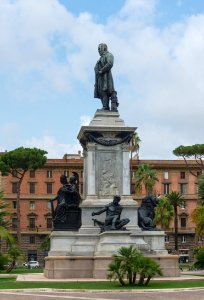 Monument to Camillo Benso di Cavour, Rome, Italy photo