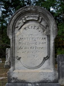 Morgan (Eliza), Bethany Cemetery, 2015-10-09, 01