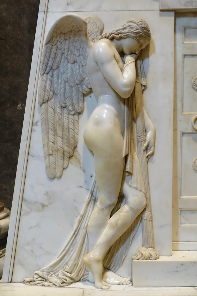 Monument to the Royal Stuarts by Antonio Canova - Saint Peter's Basilica - Vatican - DSC01272