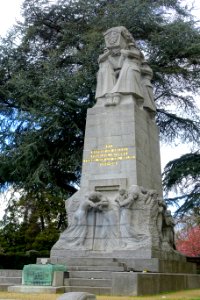 Monument to the Unknown French Soldier by Mathieu Desmaré - Brussels, Belgium - DSC06973