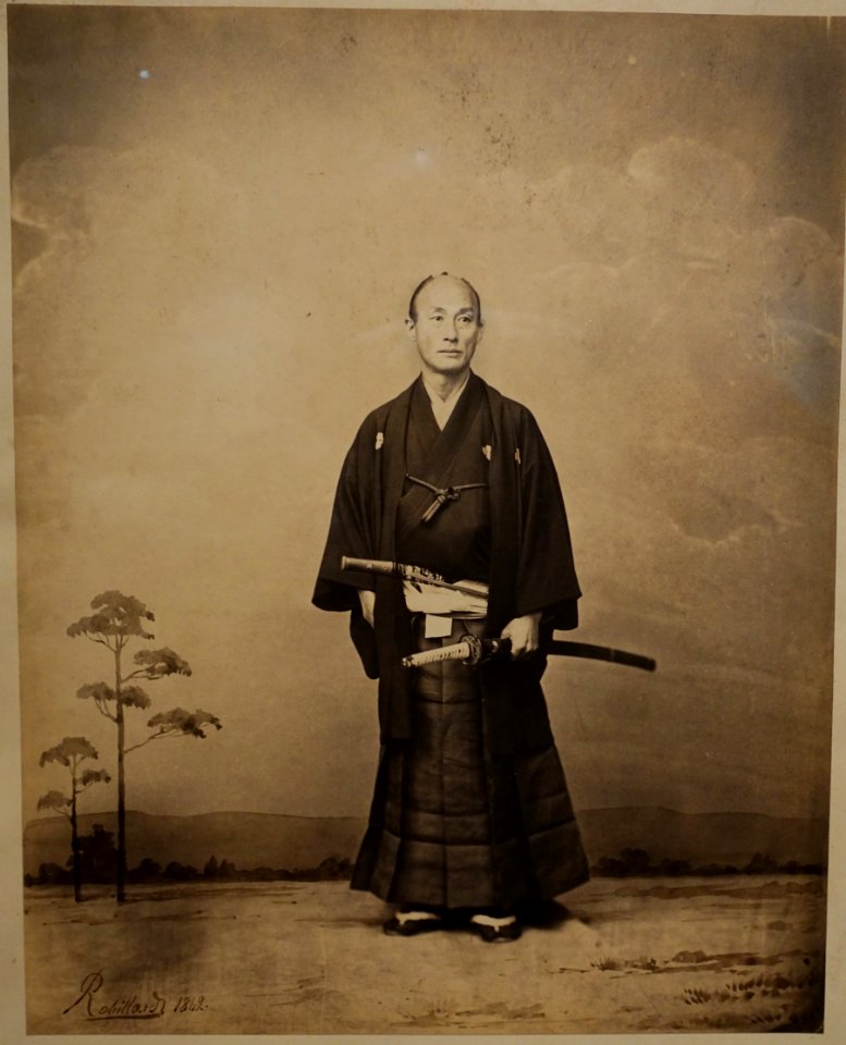 Moriyama Takichiro by Robillard, Paris, France, Edo period, dated 1862 AD, albumen print - Tokyo National Museum - Ueno Park, Tokyo, Japan - DSC09057