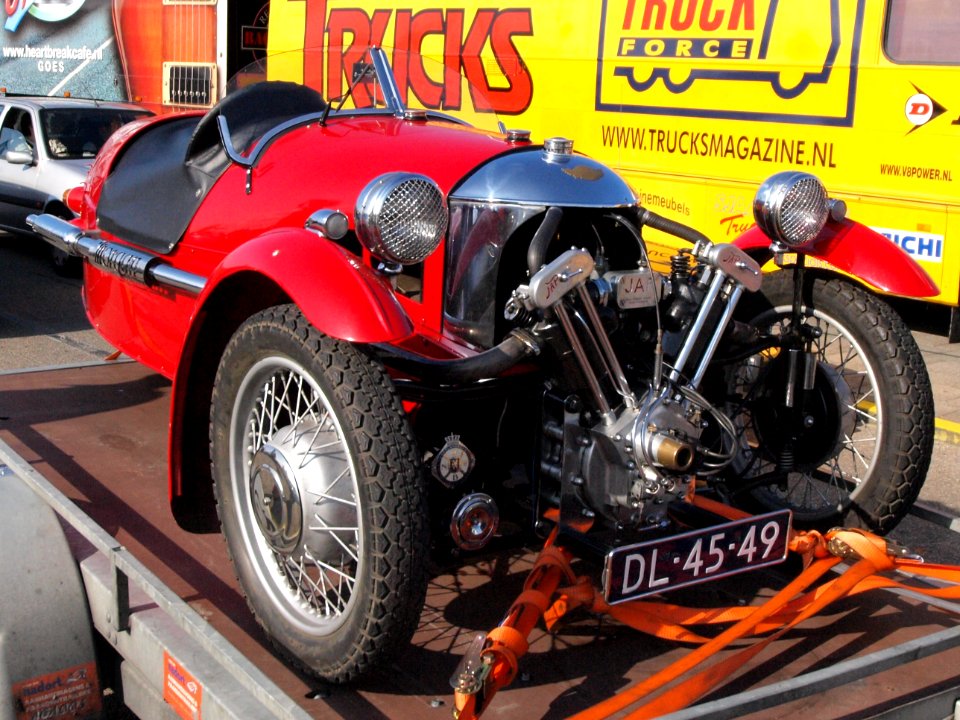 Morgan Super Sport dutch licence registration DL-45-49 pic1