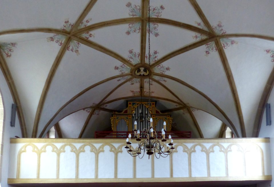 Moosbach Pfarrkirche - Orgelempore