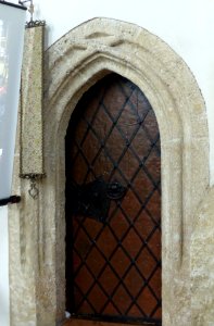 Moosbach Pfarrkirche - Sakristeitür 1