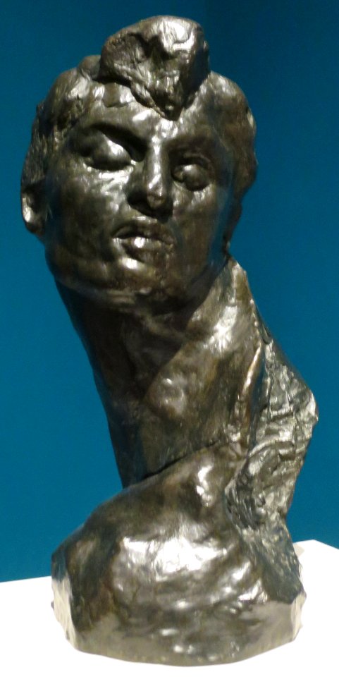 Monumental Head of the Shade' by Auguste Rodin, Musée Rodin cast II of IV