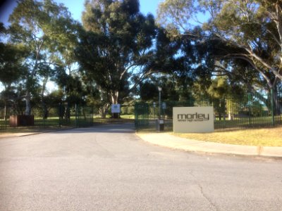 Morley Senior High School, Bramwell Rd entrance