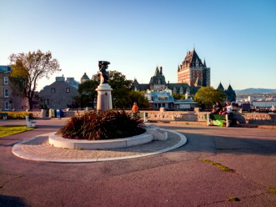 Monument en l’honneur de Pierre Dugua de Mons à Québec 2