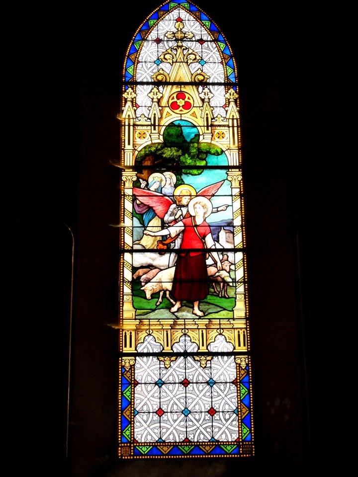 Morley (Meuse) église, vitrail 06
