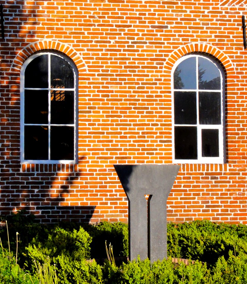 Monument bij synagoge Nieuweschans