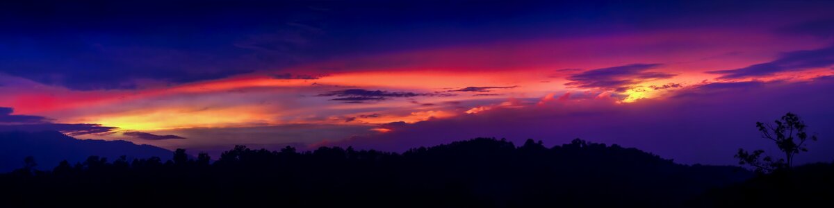 Landscape nature sky