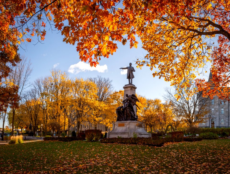 Monument d’Honoré Mercier, premier ministre du Québec, 1887-1891