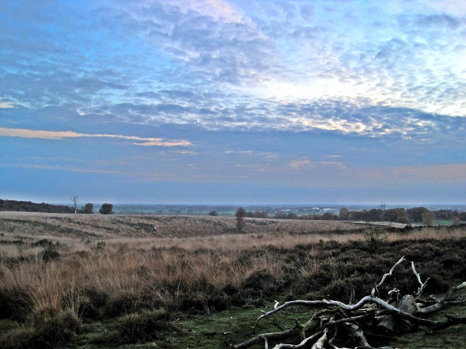 Mookerheide, view towards Cuijk, Mook, the Netherlands