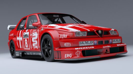 Alfa romeo 155 dtm v6 car photo