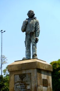 Monumento aos Veteranos da Força Aérea Brasileira na Campanha da Itália - Ibirapuera Park - Sao Paulo, Brazil - DSC07522