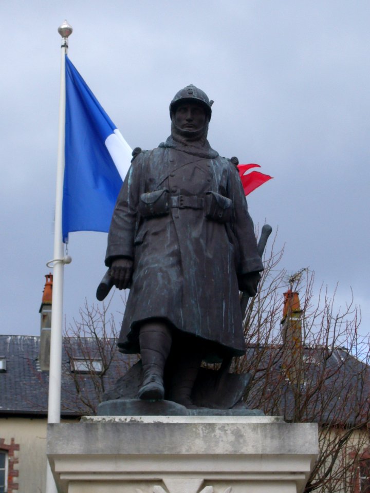 Monument aux morts, Granville, Manche, France
