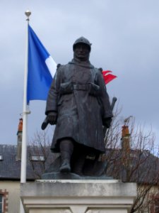Monument aux morts, Granville, Manche, France