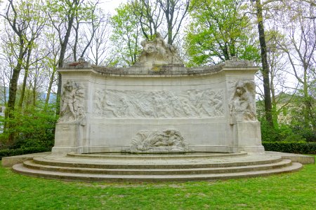 Monument aux pionniers belges au Congo - Cinquantenaire - Brussels, Belgium - DSC08449