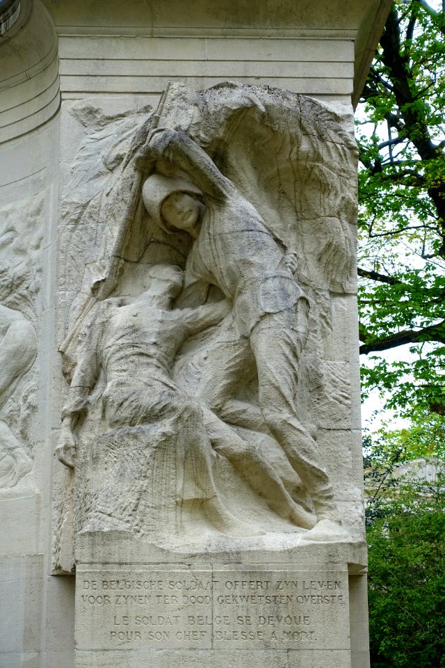 Monument aux pionniers belges au Congo - Cinquantenaire - Brussels, Belgium - DSC08457