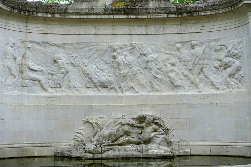 Monument aux pionniers belges au Congo - Cinquantenaire - Brussels, Belgium - DSC08453