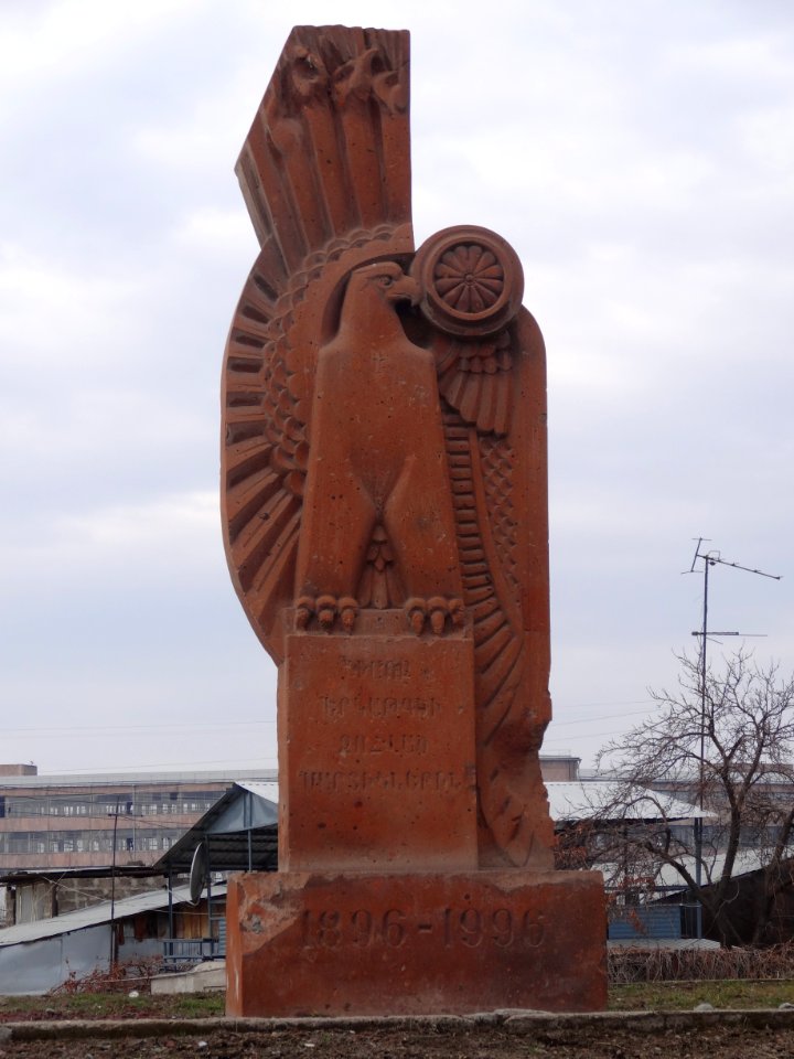 Monument at Yerevan Railway Station 2
