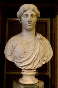 Monumental head of Juno or Cybele, Roman - Galleria Borghese - Rome, Italy - DSC04784