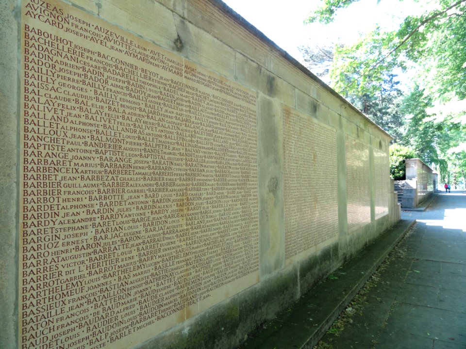 Monument aux morts - (Parc de la Tête d'Or) - DSC05274
