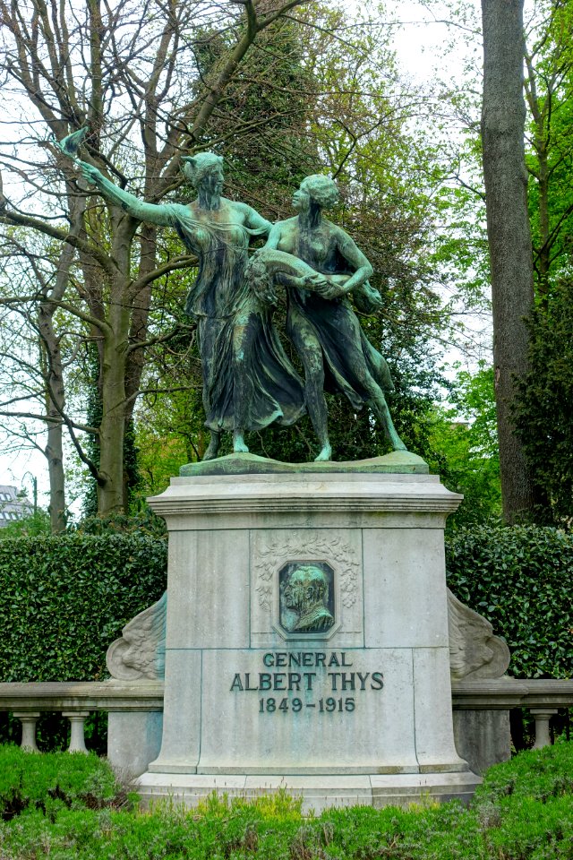 Monument au Général Thys by Frans Huygelen - Cinquantenaire - Brussels, Belgium - DSC08401