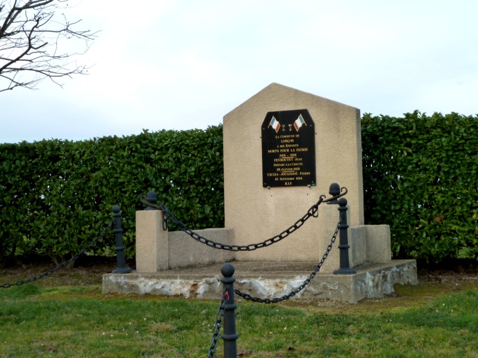 Monument aux morts de Lonçon