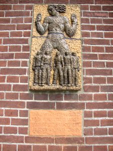 Monument onderduikers Bergharen (Wijchen, Gld, NL)
