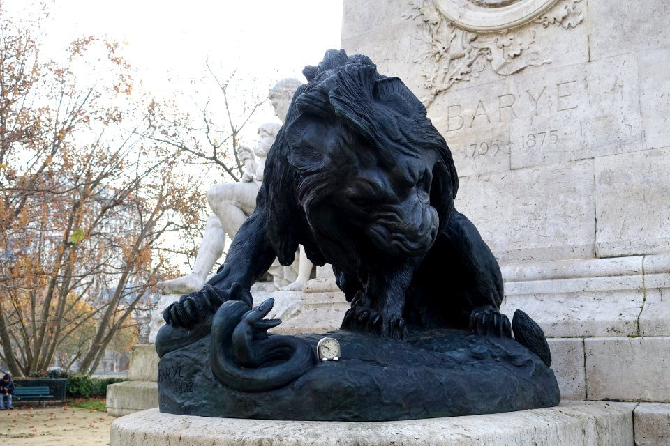 Monument à Barye, Paris - DSC05395