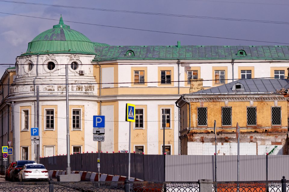 Moscow, Komissariatsky Lane, site of buildings demolished in 2019 02
