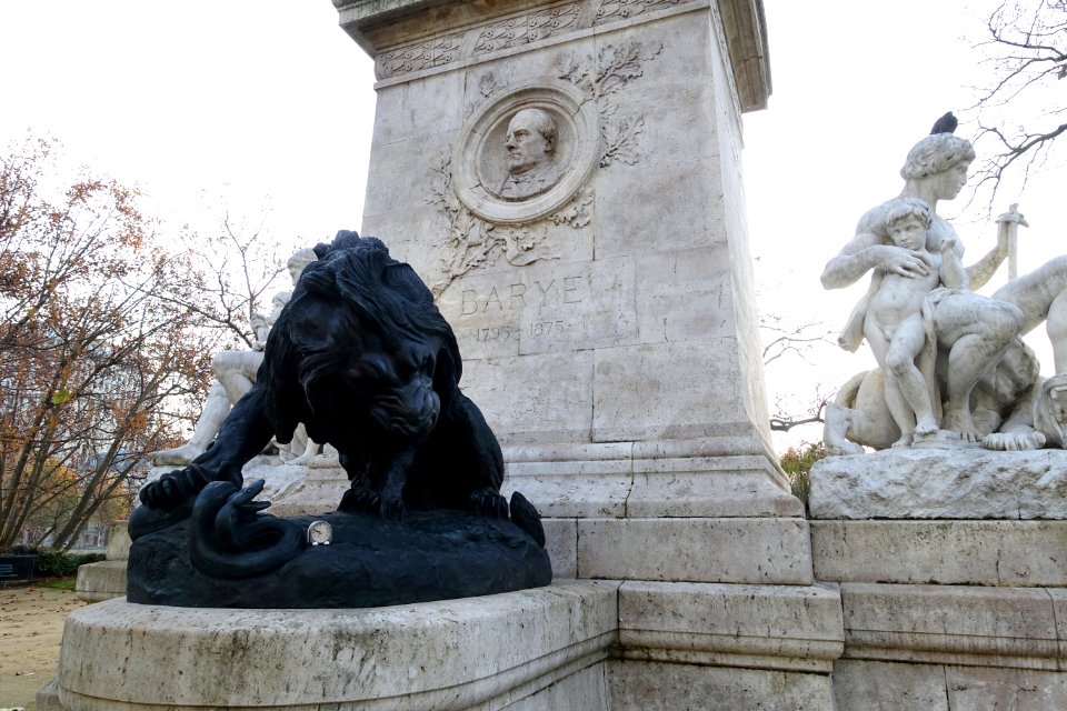 Monument à Barye, Paris - DSC05394