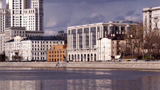 Moscow, Kotelnicheskaya Embankment 21 March 2020 01