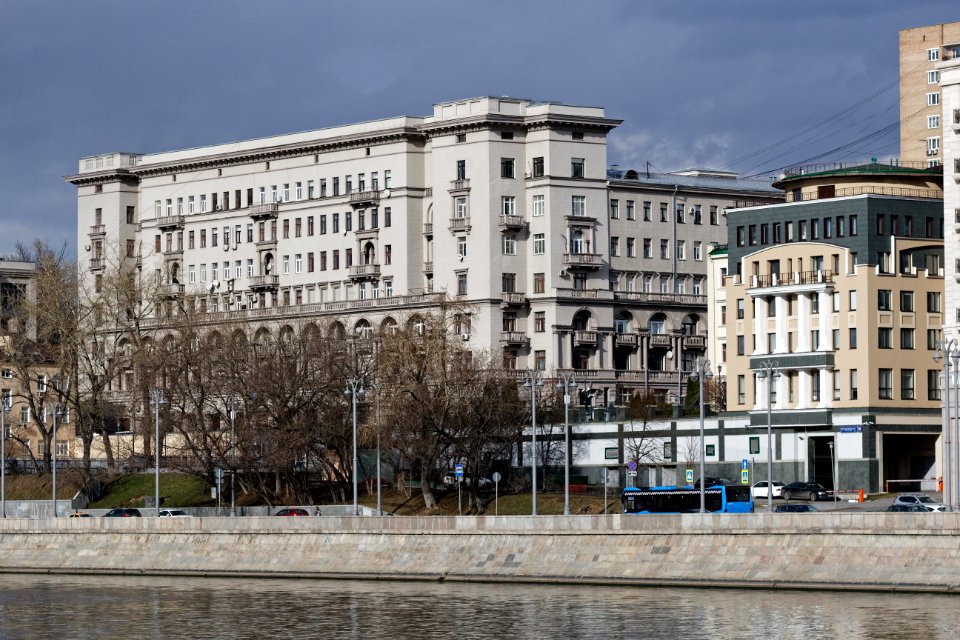 Moscow, Kotelnicheskaya Embankment 25 March 2020 01