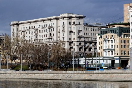 Moscow, Kotelnicheskaya Embankment 25 March 2020 01