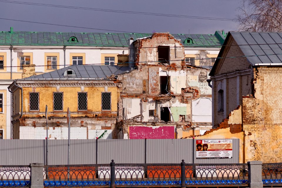 Moscow, Komissariatsky Lane, site of buildings demolished in 2019 03