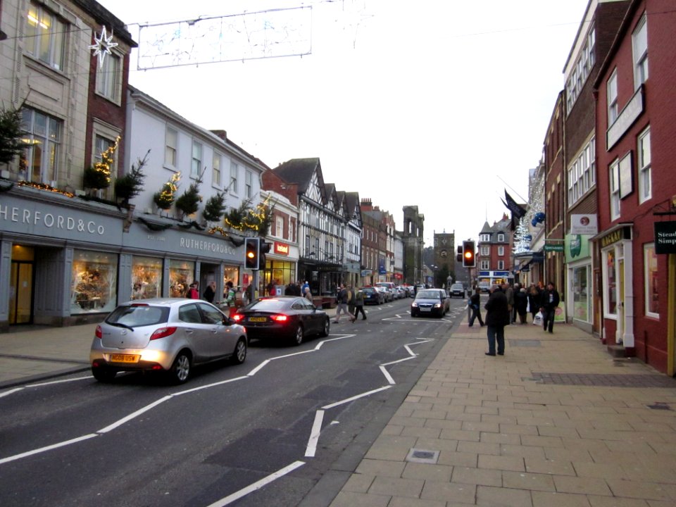 Morpeth High Street, Northumberland