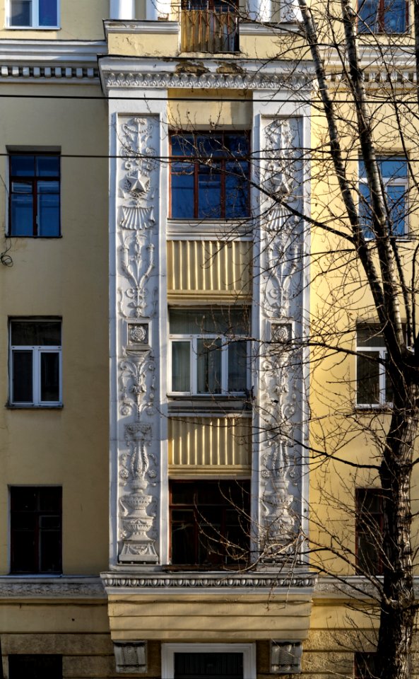 Moscow, Gorodskaya 1-3 detail 01