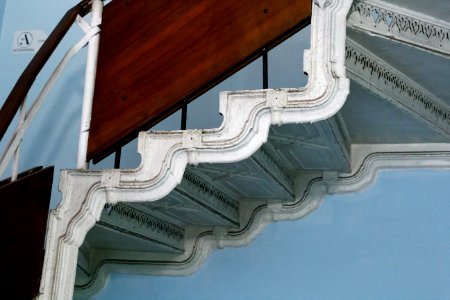 Moscow, Maroseyka 2-15 iron staircase 13