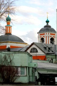 Moscow, Church of Saint Nicholas in Klyoniki, rear view