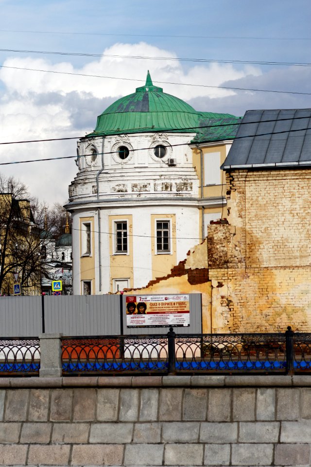 Moscow, Komissariatsky Lane, site of buildings demolished in 2019 01