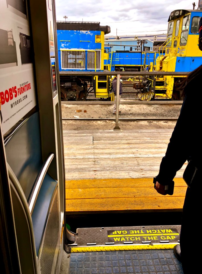 Morris Park Employee Only Platform LIRR