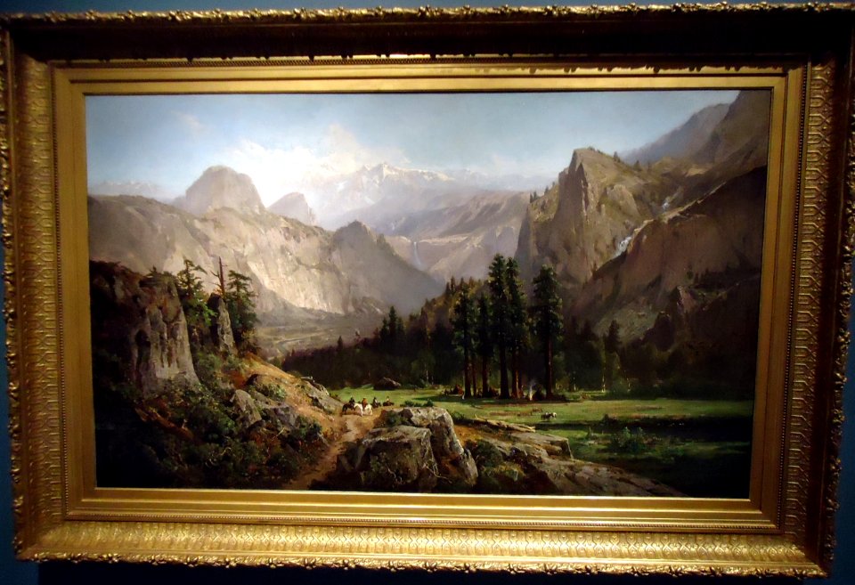 Morning on the Upper Merced by William Keith 1838-1911 at Cantor Arts Center