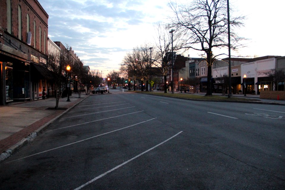 Morning on Broad Street, Rome, GA March 2018 photo