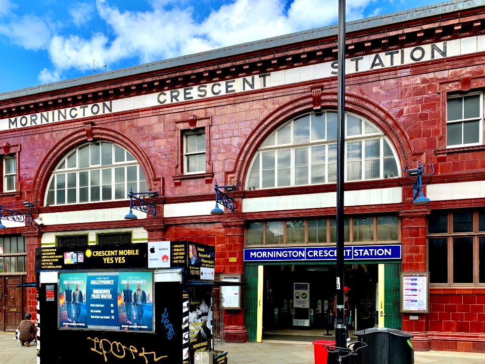 Mornington Crescent station bldg 2020 1